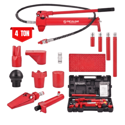 özyıldız 4 Ton Oto Doğrultma Seti Hidrolik Profesyonel - 4 Ton Hidrolik Doğrultma